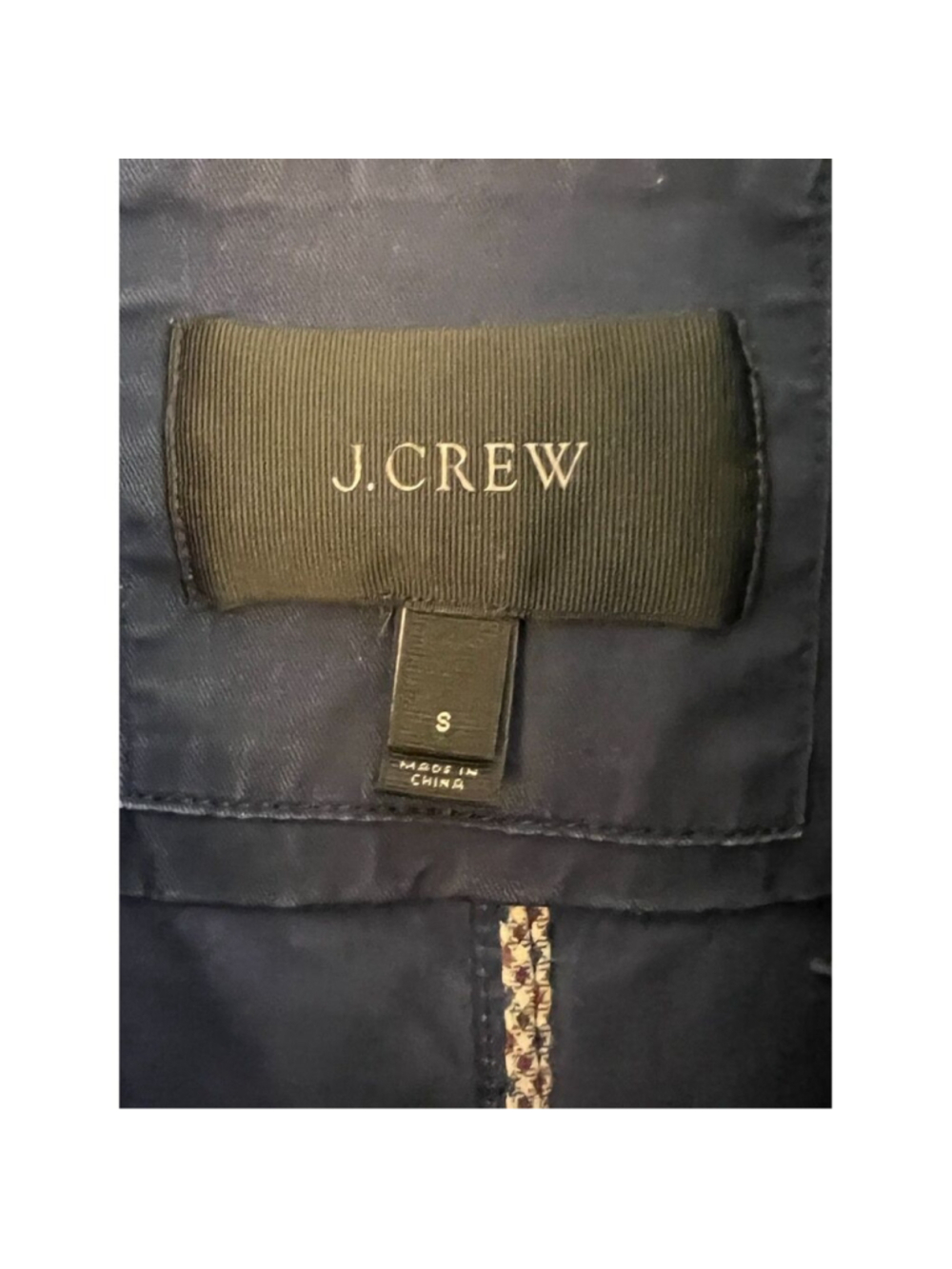 J.Crew Downtown Field Jacket Navy Small - Picture 6 of 11